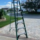 Green 8 Foot Step Ladder 250 ” capacity The Villages Florida