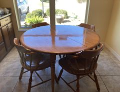 Wooden table. Moving. Pick up by Sunday The Villages Florida