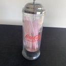 Coca-Cola Vintage Glass Straw Dispenser The Villages Florida