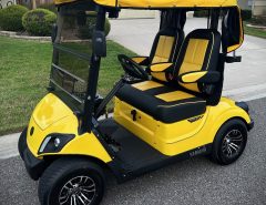 2021 Yamaha QuieTech Drive2 EFI Gas Golf Cart: Like New Condition The Villages Florida