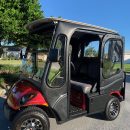 PENDING – 2016 4 Seat Yamaha Gas EFI Golf Cart with Sleekline Enclosure The Villages Florida