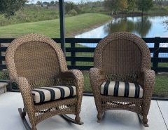 Wicker Rocking Chairs from Palm Casual The Villages Florida