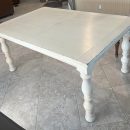 Aberdeen Dining Table in distressed off-white The Villages Florida