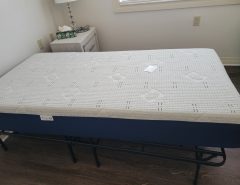 New – Twin platform bed frame and top Sealy mattress from Mattress Firm The Villages Florida