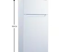 Magic Chef  7.3 cu. ft. 2-Door Mini Fridge in White with Freezer The Villages Florida