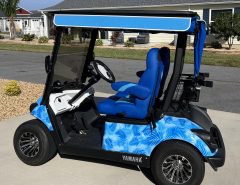 Beautiful Eye catching 2023 Yamaha Gas Cart The Villages Florida