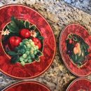 Set of 4 Hallmark Sakura Christmas Dessert Dishes The Villages Florida