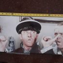 35 inch long STOOGES wooden plaque. The Villages Florida