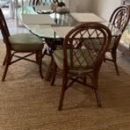 Rattan Dining Room Table The Villages Florida