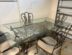 Glass Dining Table and 4 Chairs The Villages Florida