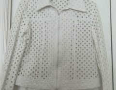 EYELET COTTON JACKET The Villages Florida