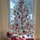 ’60’s aluminum Christmas tree set The Villages Florida