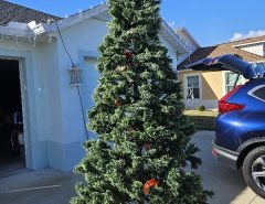 9 ft Prelighted Christmas Tree The Villages Florida