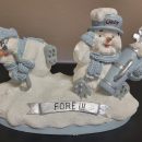 Snow Babies  golf figurine The Villages Florida