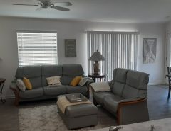 Stressless leather sofa, loveseat, ottoman The Villages Florida