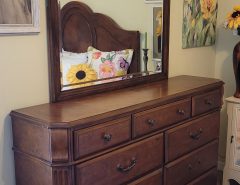 wood dresser with mirror The Villages Florida