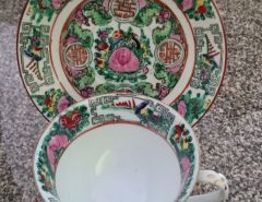 Canton Porcelain Cup and Saucer The Villages Florida