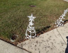 Little White Outside Christmas lights 4 – sets The Villages Florida