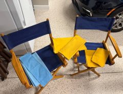 Director’s Chairs with Various Covers The Villages Florida