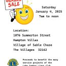 Lions Club Garage Sale The Villages Florida