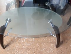 Beveled Glass Top Coffee table The Villages Florida