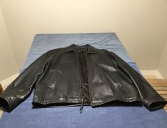 Mens Brooks Brothers Leather Jacket The Villages Florida