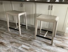 Leather Counter Stools The Villages Florida