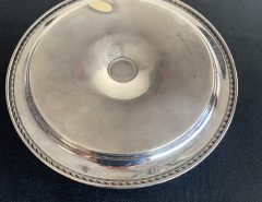 Silver Appetizer Tray with attached Dip Bowl The Villages Florida