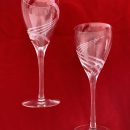 Gorgeous etched wine glasses The Villages Florida