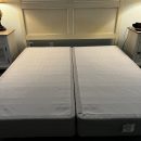 King size headboard, box springs and frame The Villages Florida