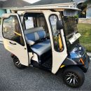 2018 Yamaha QuieTech EFI Gas Golf Cart w/Curtis Cab Enclosure: Like New Condition The Villages Florida