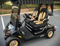 2018 Yamaha QuieTech Drive2 EFI Gas Golf Cart: Like New Condition The Villages Florida