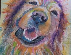 WATERCOLOR PAINTING OF YOUR DOG OR CAT The Villages Florida