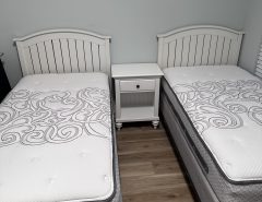 two twin beds and nightstand The Villages Florida