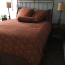 Queen Comforter Set/5 Decorative Pillows/chair The Villages Florida