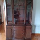 Antique Cherry China Cabinet The Villages Florida