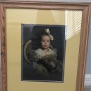 Little Angel Picture in Natural Wood Frame 19 x 16 The Villages Florida