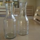 Set of 2 Large Glass Carafes The Villages Florida