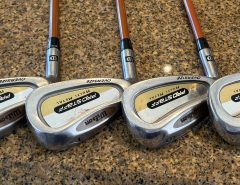 Left Handed Wilson Pro Staff Gold Club Set with Bag The Villages Florida