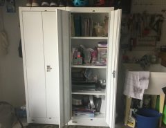 Two ULINE metal storage cabinets The Villages Florida