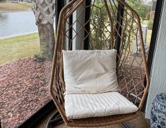 Rattan 1-person Hanging Chair with Stand The Villages Florida