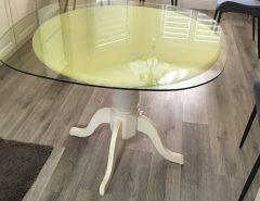 42″ glass table top. The Villages Florida