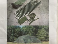 Camouflage Screening/Tent Support System Woodland Desert The Villages Florida