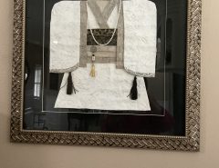 Custom Framed Wedding Kimono Artwork The Villages Florida