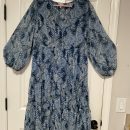 Blue Floral Flowing Dress Size Large The Villages Florida