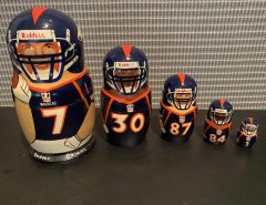 Denver Broncos Nesting Dolls The Villages Florida