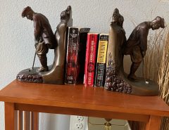 Golf Statue Themed Bookends The Villages Florida