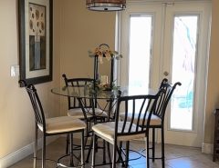 Counter hight dinette set. The Villages Florida