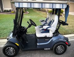 2022 Yamaha QuieTech Drive2 EFI Gas Golf Cart: Like New Condition The Villages Florida