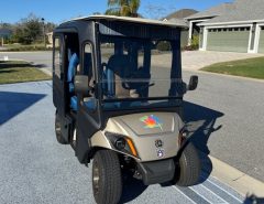 2018 YAMAHA GOLF CART with SLEEKLINE CAB The Villages Florida